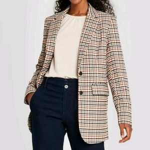 a new day Women's plaid Blazer